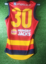 Load image into Gallery viewer, 2024 Adelaide Crows RED SANFL Guernseys (Short Sleeve)