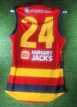 Load image into Gallery viewer, 2024 Adelaide Crows RED SANFL Guernseys (Short Sleeve)