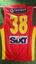 Load image into Gallery viewer, Gold Coast Suns 2023 Home Guernsey (Host Plus on Front)
