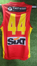 Load image into Gallery viewer, Gold Coast Suns 2023 Home Guernsey (Host Plus on Front)