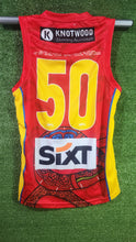 Load image into Gallery viewer, Gold Coast Suns 2024 SDNR Indigenous Guernsey