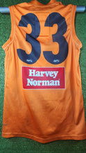 Load image into Gallery viewer, 2023 GWS Giants Trainers (Short Sleeves) - Orange + White