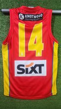 Load image into Gallery viewer, Gold Coast Suns 2024 VFL Home (Red) Guernsey