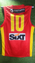 Load image into Gallery viewer, Gold Coast Suns 2023 Home Guernsey (Host Plus on Front)