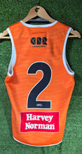 Load image into Gallery viewer, 2025 GWS Giants Trainers - Orange/White (Reversable)