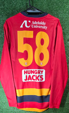Load image into Gallery viewer, 2025 Adelaide Crows SANFL (RED Long Sleeve Guernsey)