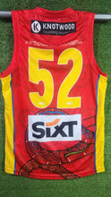Load image into Gallery viewer, Gold Coast Suns 2024 SDNR Indigenous Guernsey