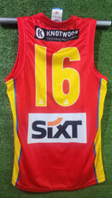 Load image into Gallery viewer, Gold Coast Suns 2024 VFL Home (Red) Guernsey