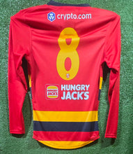 Load image into Gallery viewer, 2024 Adelaide Crows RED SANFL Guernseys (Long Sleeve)