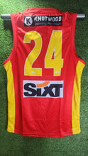 Load image into Gallery viewer, Gold Coast Suns 2023 Home Guernsey (Host Plus on Front)
