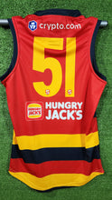 Load image into Gallery viewer, 2024 Adelaide Crows RED SANFL Guernseys (Short Sleeve)