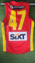 Load image into Gallery viewer, Gold Coast Suns 2024 VFL Home (Red) Guernsey