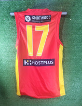 Load image into Gallery viewer, Gold Coast Suns 2023 Home Guernsey (SIXT on Front)