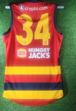 Load image into Gallery viewer, 2024 Adelaide Crows RED SANFL Guernseys (Short Sleeve)