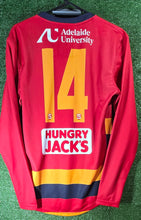 Load image into Gallery viewer, 2025 Adelaide Crows SANFL (RED Long Sleeve Guernsey)