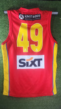 Load image into Gallery viewer, Gold Coast Suns 2024 VFL Home (Red) Guernsey