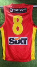 Load image into Gallery viewer, Gold Coast Suns 2023 Home Guernsey (Host Plus on Front)