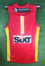 Load image into Gallery viewer, Gold Coast Suns 2023 VFL (RED) Home Guernsey