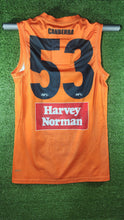 Load image into Gallery viewer, 2023 GWS Giants Trainers (Short Sleeves) - Orange + White