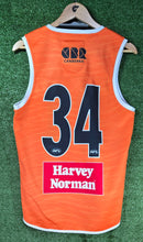 Load image into Gallery viewer, 2025 GWS Giants Trainers - Orange/White (Reversable)