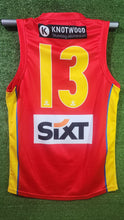 Load image into Gallery viewer, Gold Coast Suns 2024 VFL Home (Red) Guernsey