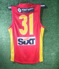 Load image into Gallery viewer, Gold Coast Suns 2023 VFL (RED) Home Guernsey