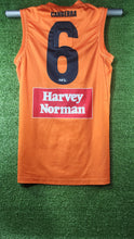 Load image into Gallery viewer, 2023 GWS Giants Trainers (Short Sleeves) - Orange + White