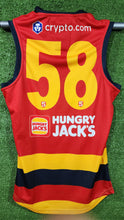 Load image into Gallery viewer, 2024 Adelaide Crows RED SANFL Guernseys (Short Sleeve)