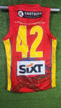 Load image into Gallery viewer, Gold Coast Suns 2024 SDNR Indigenous Guernsey