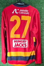 Load image into Gallery viewer, 2025 Adelaide Crows SANFL (RED Long Sleeve Guernsey)