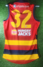 Load image into Gallery viewer, 2024 Adelaide Crows RED SANFL Guernseys (Short Sleeve)
