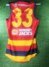 Load image into Gallery viewer, 2024 Adelaide Crows RED SANFL Guernseys (Short Sleeve)