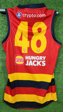 Load image into Gallery viewer, 2024 Adelaide Crows RED SANFL Guernseys (Short Sleeve)