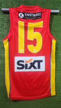 Load image into Gallery viewer, Gold Coast Suns 2024 VFL Home (Red) Guernsey