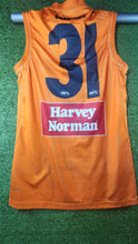 Load image into Gallery viewer, 2023 GWS Giants Trainers (Short Sleeves) - Orange + White