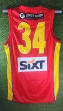 Load image into Gallery viewer, Gold Coast Suns 2024 VFL Home (Red) Guernsey