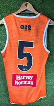 Load image into Gallery viewer, 2025 GWS Giants Trainers - Orange/White (Reversable)