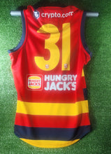Load image into Gallery viewer, 2024 Adelaide Crows RED SANFL Guernseys (Short Sleeve)