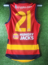 Load image into Gallery viewer, 2024 Adelaide Crows RED SANFL Guernseys (Short Sleeve)