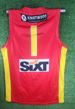 Load image into Gallery viewer, Gold Coast Suns 2023 VFL (RED) Home Guernsey