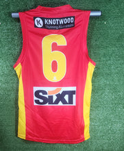 Load image into Gallery viewer, Gold Coast Suns 2023 VFL (RED) Home Guernsey