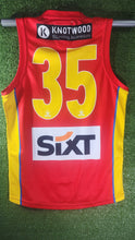 Load image into Gallery viewer, Gold Coast Suns 2024 VFL Home (Red) Guernsey