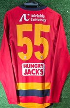 Load image into Gallery viewer, 2025 Adelaide Crows SANFL (RED Long Sleeve Guernsey)