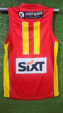 Load image into Gallery viewer, Gold Coast Suns 2024 VFL Home (Red) Guernsey