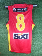 Load image into Gallery viewer, Gold Coast Suns 2023 VFL (RED) Home Guernsey