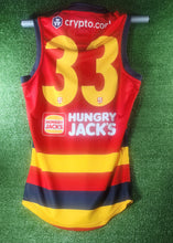Load image into Gallery viewer, 2024 Adelaide Crows RED SANFL Guernseys (Short Sleeve)