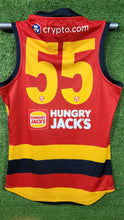 Load image into Gallery viewer, 2024 Adelaide Crows RED SANFL Guernseys (Short Sleeve)