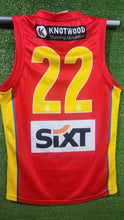 Load image into Gallery viewer, Gold Coast Suns 2024 VFL Home (Red) Guernsey