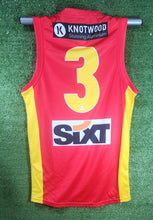 Load image into Gallery viewer, Gold Coast Suns 2023 VFL (RED) Home Guernsey