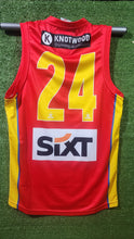 Load image into Gallery viewer, Gold Coast Suns 2024 VFL Home (Red) Guernsey
